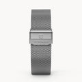 MILANESE STRAP SILVER SANDBLASTED - Silber matt - - Detomaso Watches
