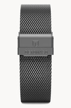 MILANESE STRAP GRAY SANDBLASTED - Grau matt - - Detomaso Watches