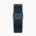 MILANESE STRAP DARK BLUE BRUSHED - Dunkelblau mat - - Detomaso Watches