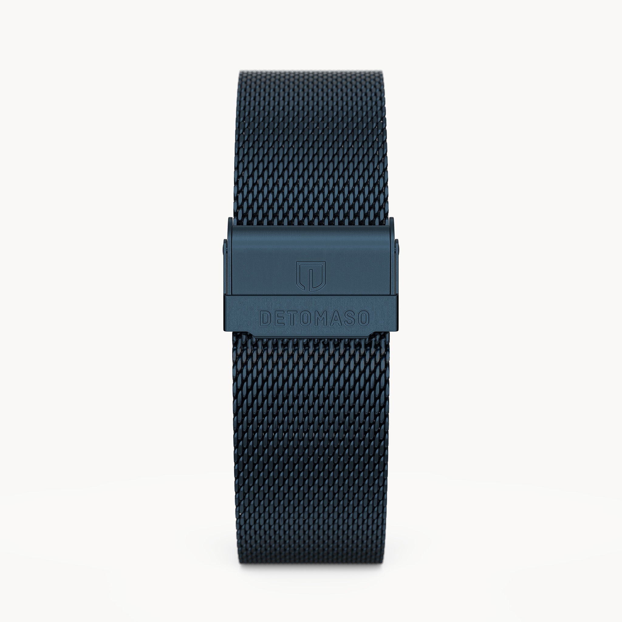 MILANESE STRAP DARK BLUE BRUSHED - Dunkelblau mat - - Detomaso Watches