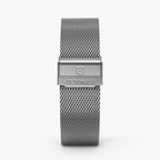MILANESE STRAP SILVER BRUSHED - Silber matt gebür - - Detomaso Watches