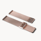 MILANESE STRAP ROSEGOLD POLISHED - Rosegold glänz - - Detomaso Watches