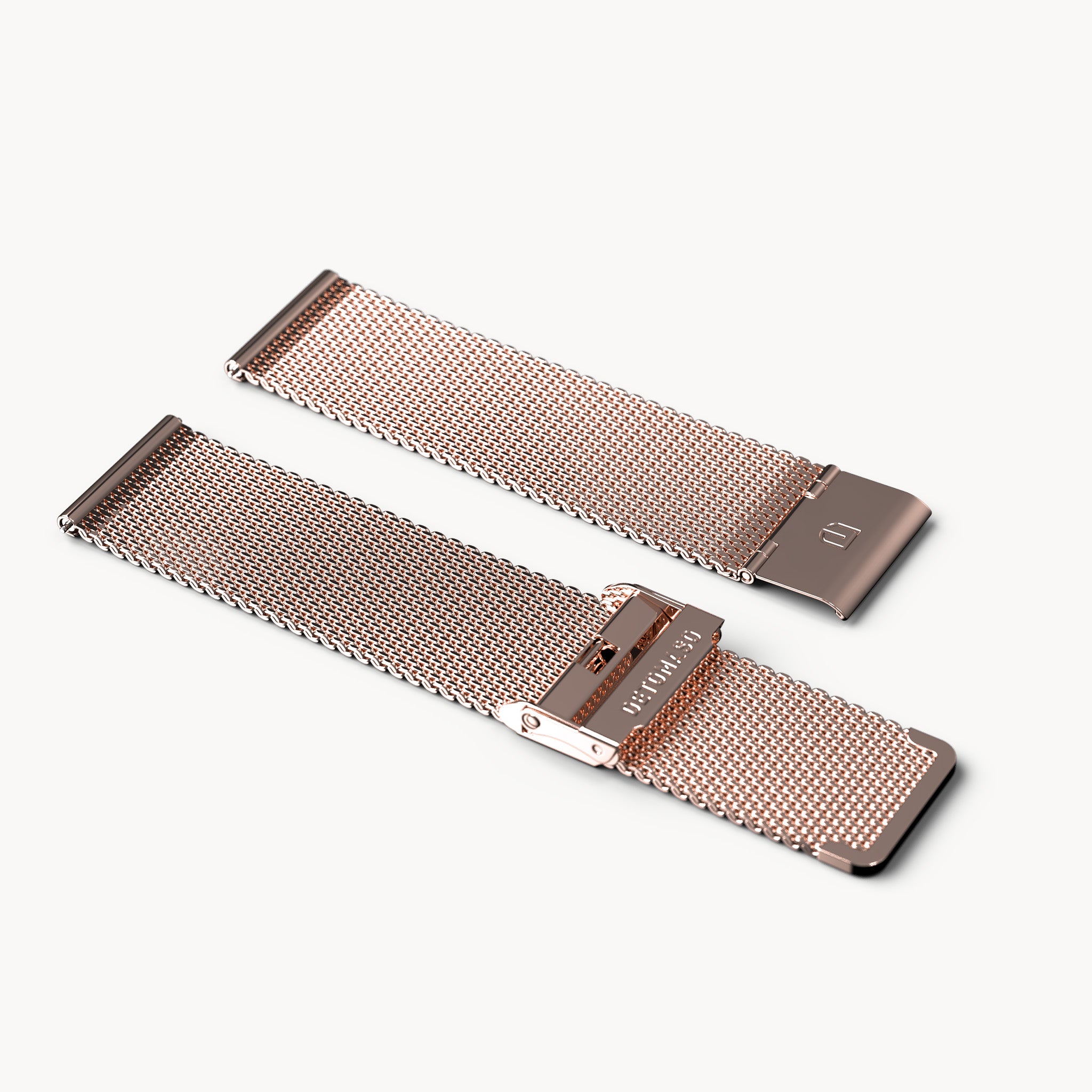 MILANESE STRAP ROSEGOLD POLISHED - Rosegold glänz - - Detomaso Watches