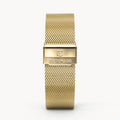MILANESE STRAP GOLD POLISHED - Gold glänzend - - Detomaso Watches