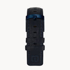 LEATHER STRAP DARK BLUE CLASSIC - Blau glänzend - - Detomaso Watches