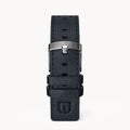 LEATHER STRAP RACING BLUE - Silber glänzend - - Detomaso Watches