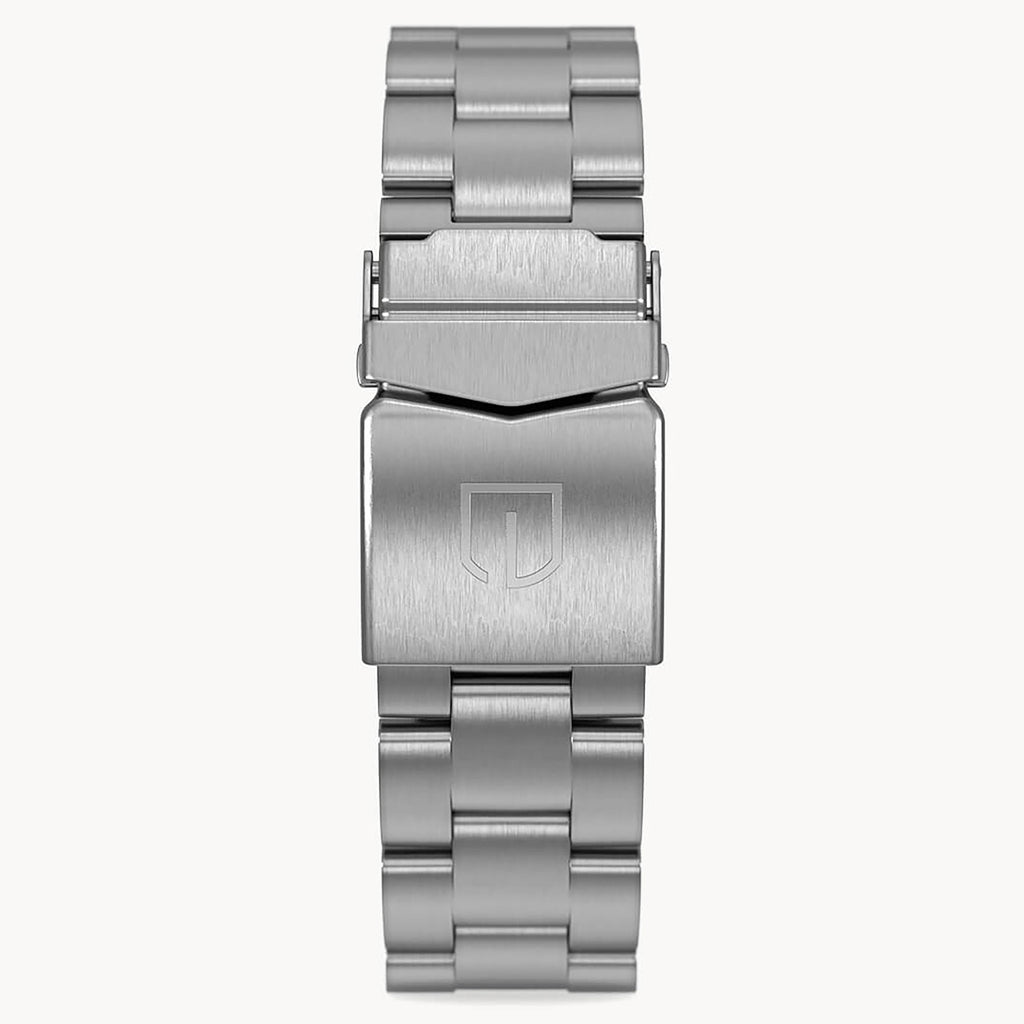 STAINLESS STEEL BRACELET SILVER BRUSHED - Silber - - Detomaso Watches