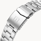 STAINLESS STEEL BRACELET SILVER BRUSHED - Silber - - Detomaso Watches