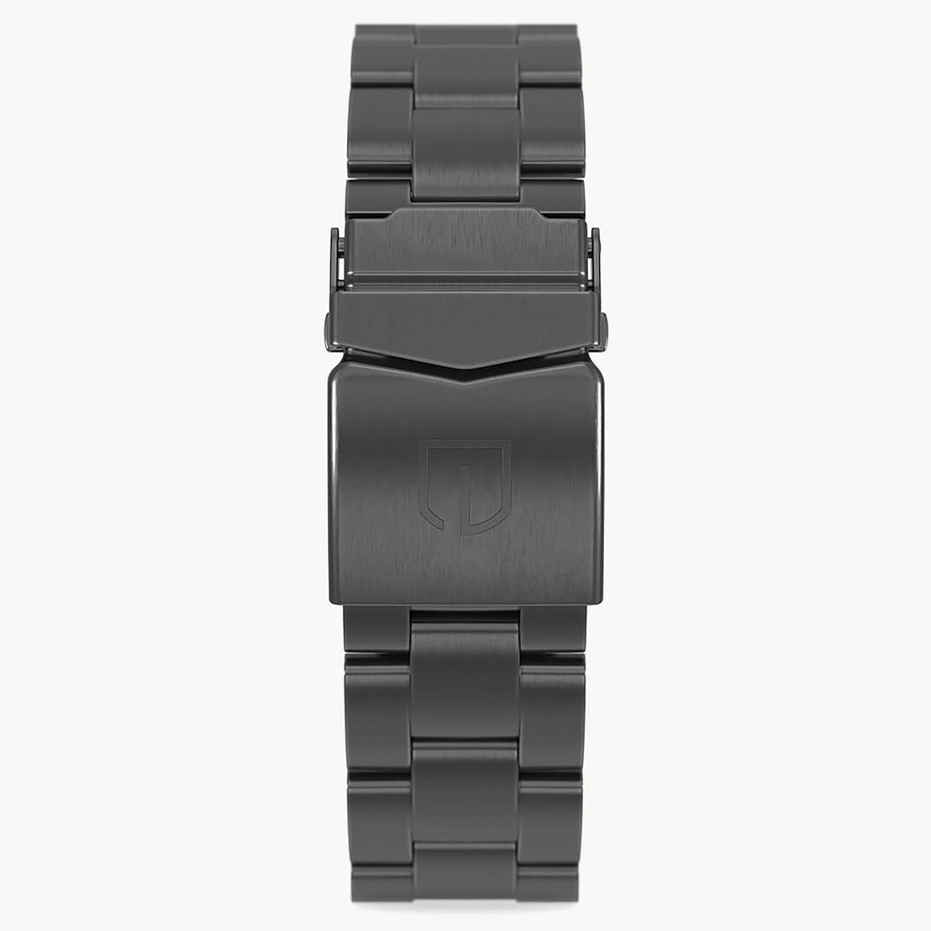 STAINLESS STEEL BRACELET GRAY BRUSHED - Grau matt - - Detomaso Watches