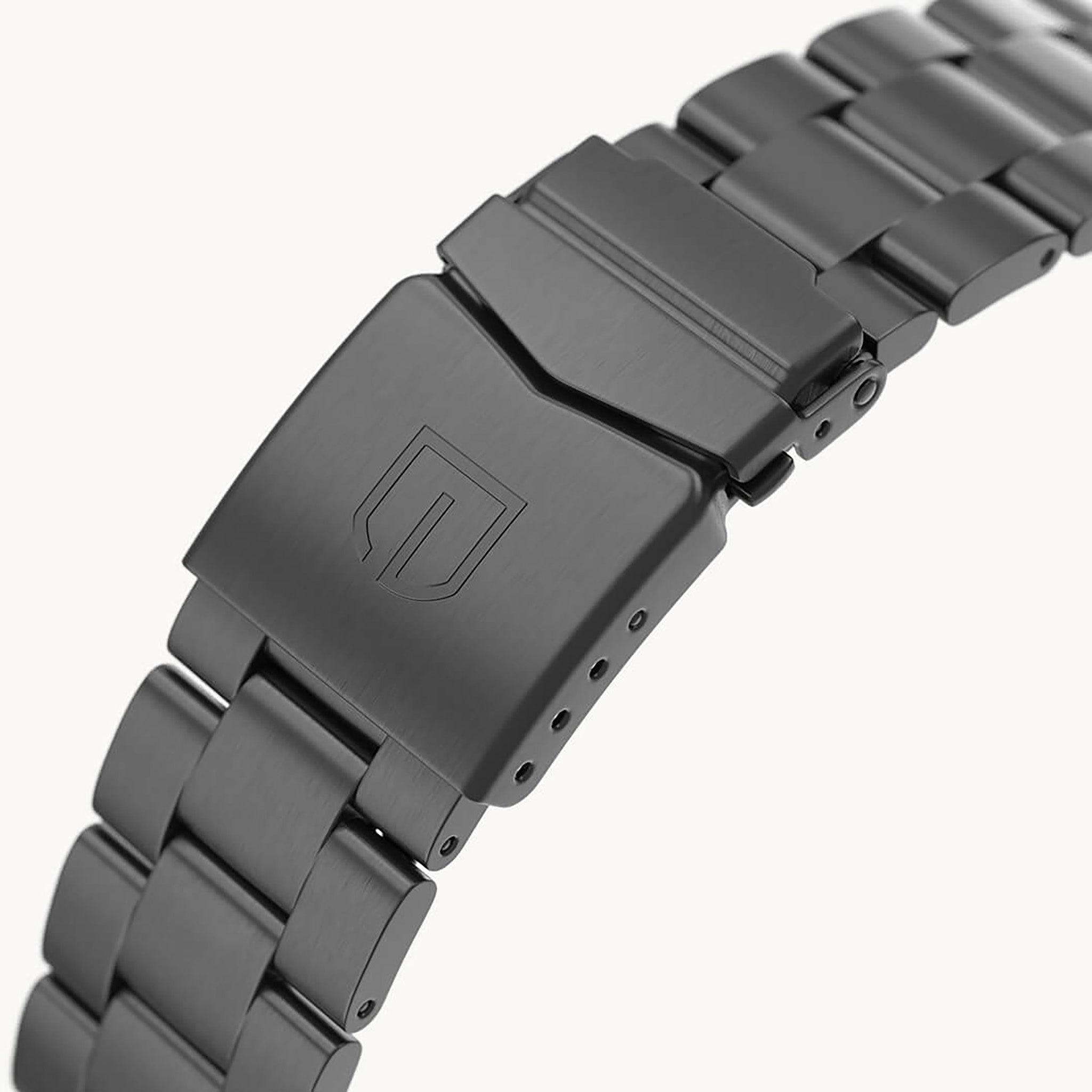 STAINLESS STEEL BRACELET GRAY BRUSHED - Grau matt - - Detomaso Watches