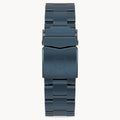 STAINLESS STEEL BRACELET DARK BLUE BRUSH - Dunkel - - Detomaso Watches