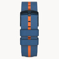 #TIDE OCEAN MATERIAL® STRAP BLUE / ORANG - Blau m - - Detomaso Watches