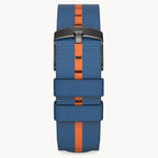 #TIDE OCEAN MATERIAL® STRAP BLUE / ORANG - Grau m - - Detomaso Watches