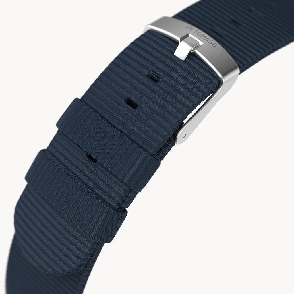 RECYCLED OCEAN PLASTIC STRAP DARK BLUE - Detomaso Watches
