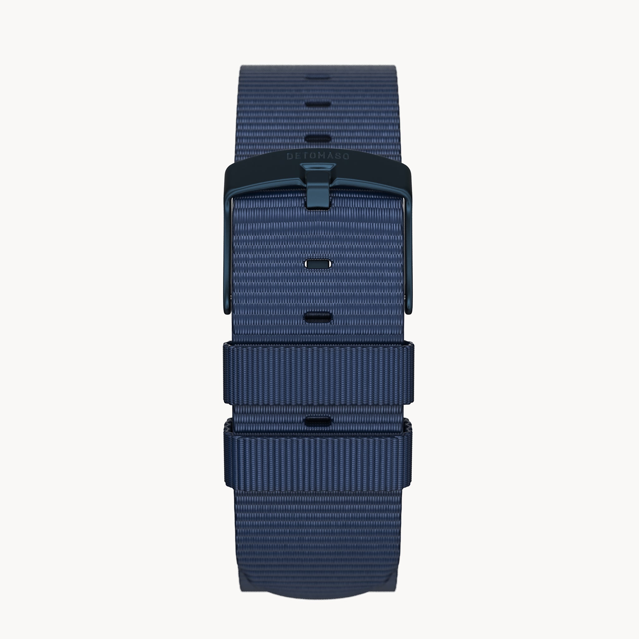 #TIDE OCEAN MATERIAL® STRAP DARK BLUE - Blau matt - - Detomaso Watches