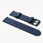 #TIDE OCEAN MATERIAL® STRAP DARK BLUE - Blau matt - - Detomaso Watches