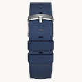 #TIDE OCEAN MATERIAL® STRAP DARK BLUE - Silber ma - - Detomaso Watches