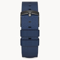 #TIDE OCEAN MATERIAL® STRAP DARK BLUE - Grau matt - - Detomaso Watches