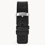 LEATHER STRAP ELBAMAT ST. VENERE NERO - Silber ma - - Detomaso Watches