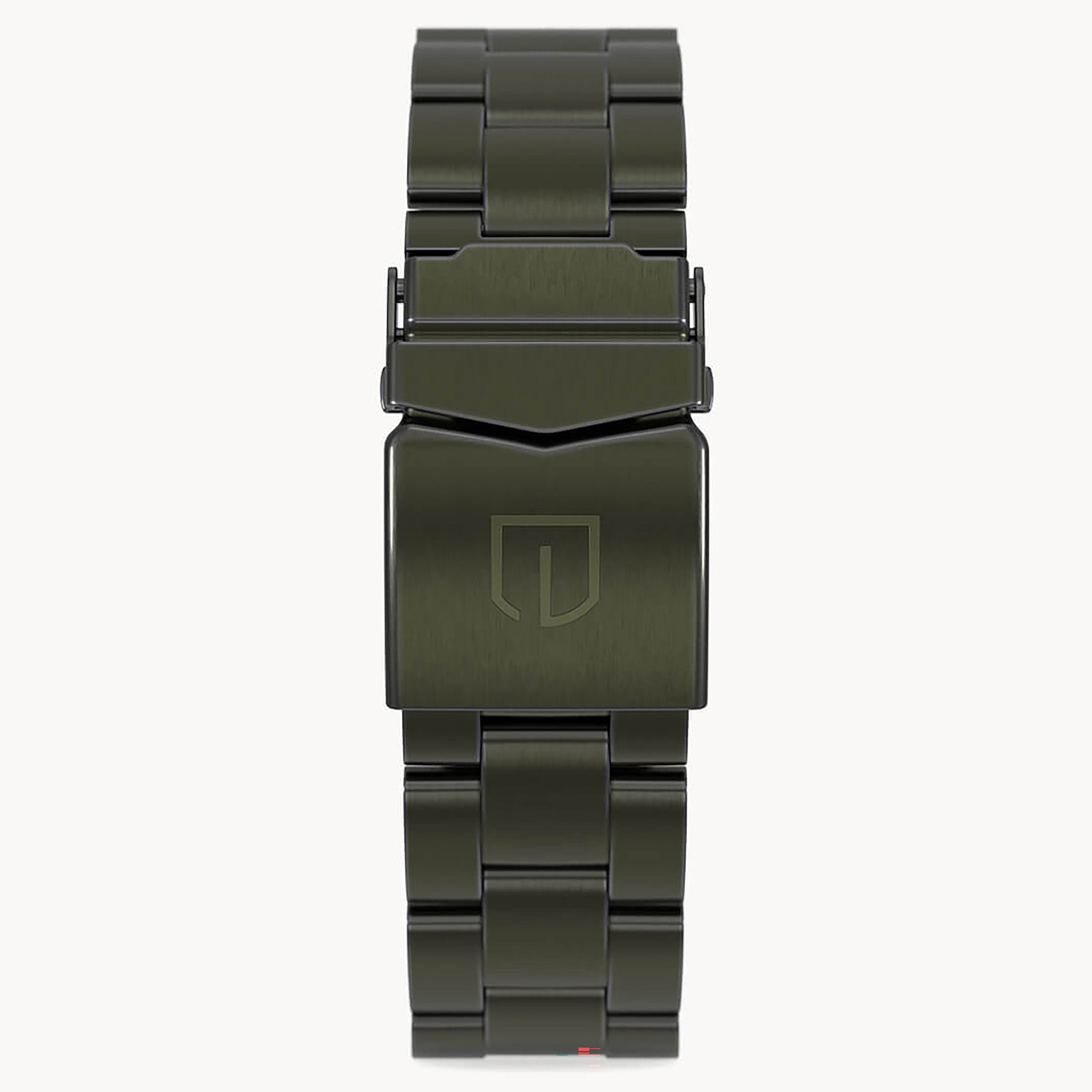 STAINLESS STEEL BRACELET OLIVE BRUSHED - Olivgrün - - Detomaso Watches