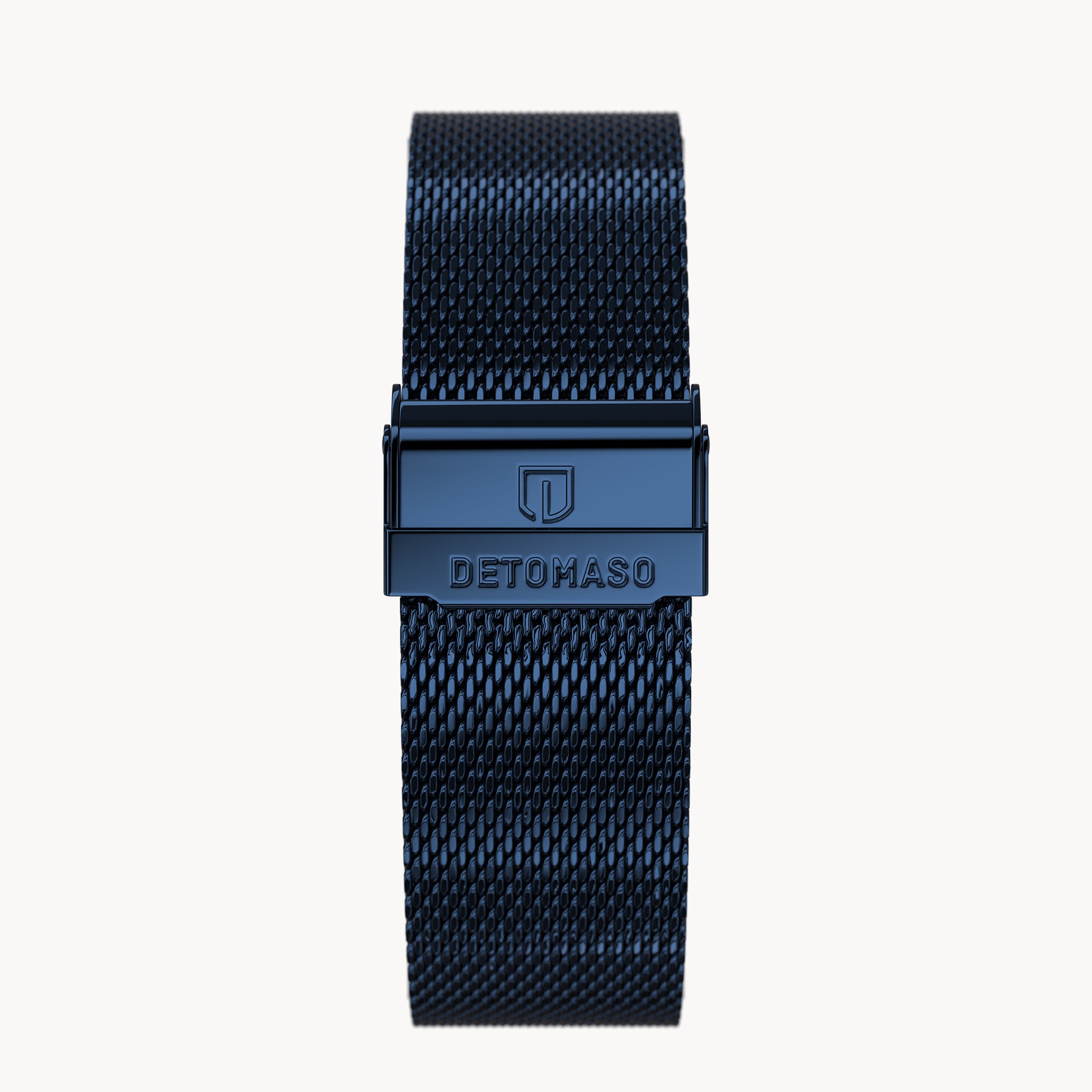 MILANESE STRAP BLUE POLISHED - Detomaso Watches