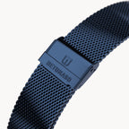 MILANESE STRAP BLUE POLISHED - Detomaso Watches