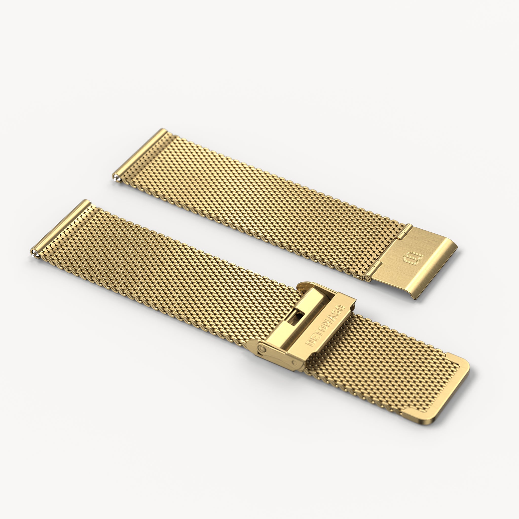 MILANESE STRAP GOLD BRUSHED - Gold matt gebürstet - - Detomaso Watches