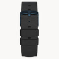 #TIDE OCEAN MATERIAL® STRAP BLACK - Blau matt geb - - Detomaso Watches
