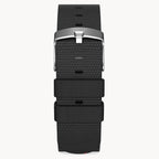 #TIDE OCEAN MATERIAL® STRAP BLACK - Grau matt geb - - Detomaso Watches