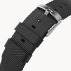#TIDE OCEAN MATERIAL® STRAP BLACK - Grau matt geb - - Detomaso Watches
