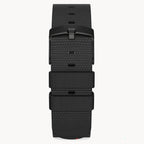 #TIDE OCEAN MATERIAL® STRAP BLACK - Schwarz matt - - Detomaso Watches