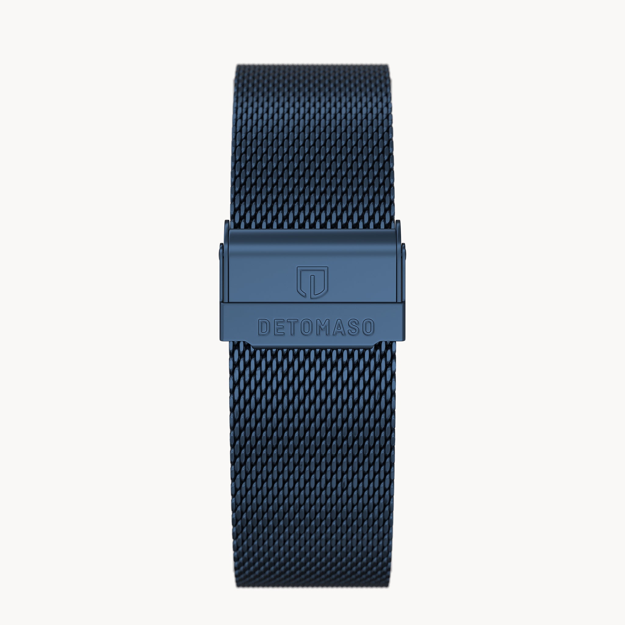 MILANESE STRAP BLUE SANDBLASTED - Detomaso Watches
