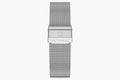 MILANESE STRAP SILVER BRUSHED 20MM - Silber matt - - Detomaso Watches