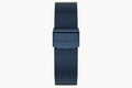 MILANESE STRAP BLUE POLISHED 20MM - Blau glänzend - - Detomaso Watches