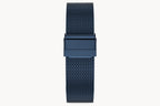 MILANESE STRAP BLUE POLISHED 20MM - Blau glänzend - - Detomaso Watches