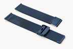 MILANESE STRAP BLUE POLISHED 20MM - Blau glänzend - - Detomaso Watches
