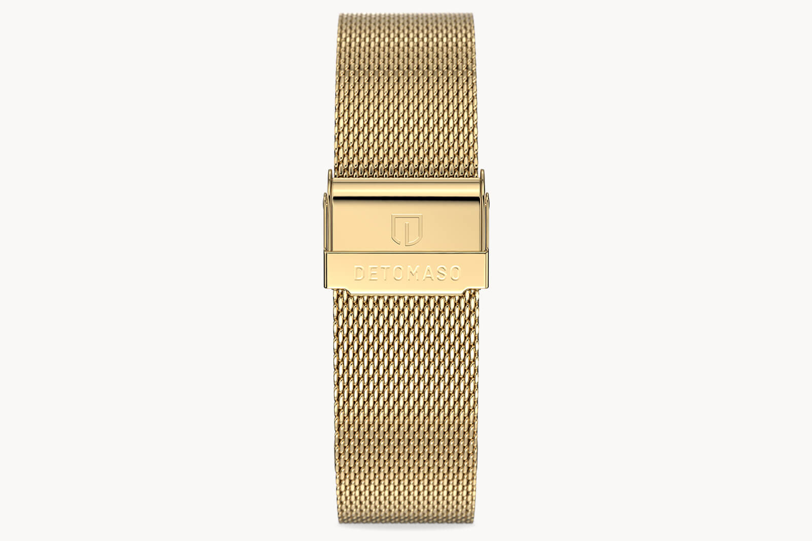 MILANESE STRAP GOLD POLISHED 20MM - Gold glänzend - - Detomaso Watches