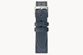 LEATHER STRAP TOSCANO MARINE - Silber glänzend - - Detomaso Watches