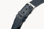 LEATHER STRAP TOSCANO MARINE - Silber glänzend - - Detomaso Watches