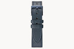 LEATHER STRAP TOSCANO MARINE - Blau glänzend - - Detomaso Watches