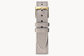 LEATHER STRAP MAINE CENERE - Gold glänzend - - Detomaso Watches
