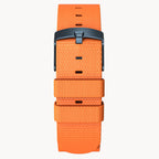#TIDE OCEAN MATERIAL® STRAP ORANGE - Blau matt ge - - Detomaso Watches