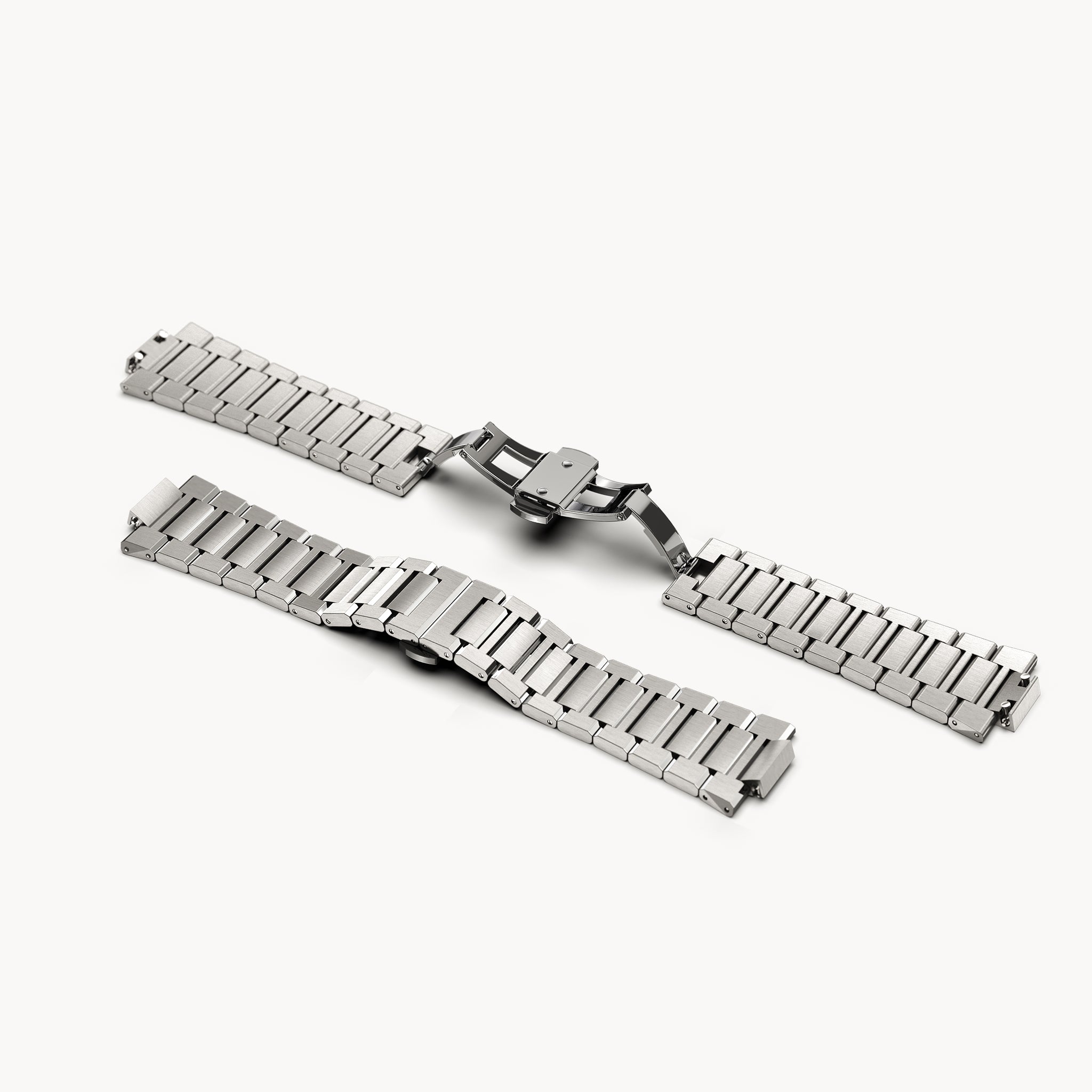 STAINLESS STEEL BRACELET D14 SILVER SANDBLASTED - Detomaso Watches