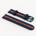 #TIDE OCEAN MATERIAL® STRAP DARKBLUE ORA - Blau m - - Detomaso Watches