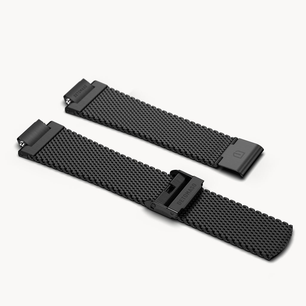 MILANESE STRAP D15 BLACK BRUSHED