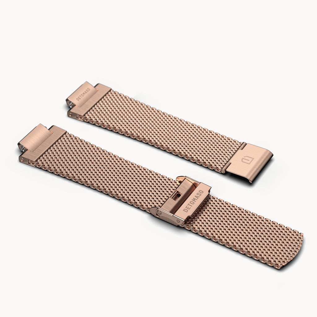 MILANESE STRAP D15 ROSE GOLD BRUSHED