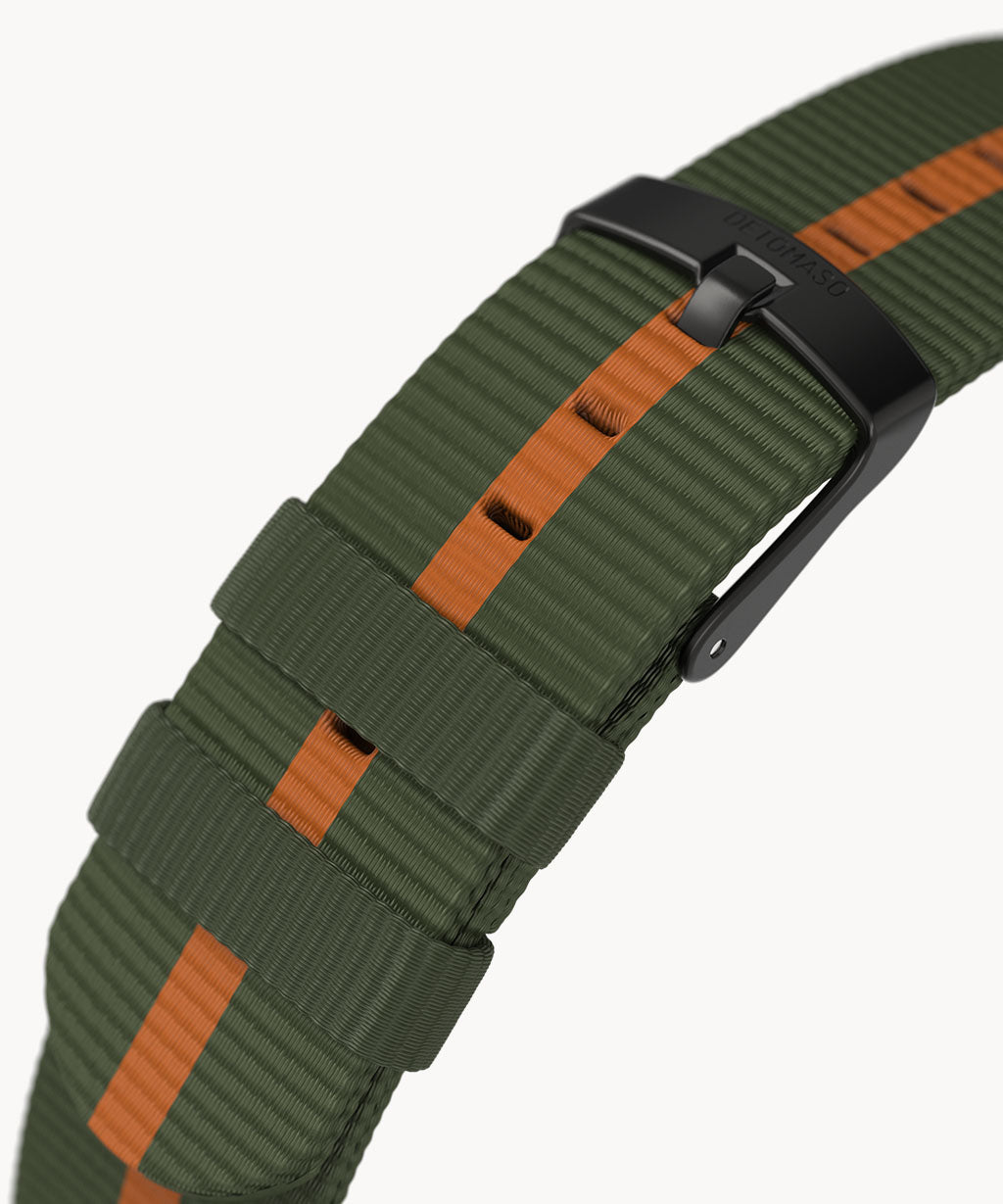 Textile Strap – Olive Orange