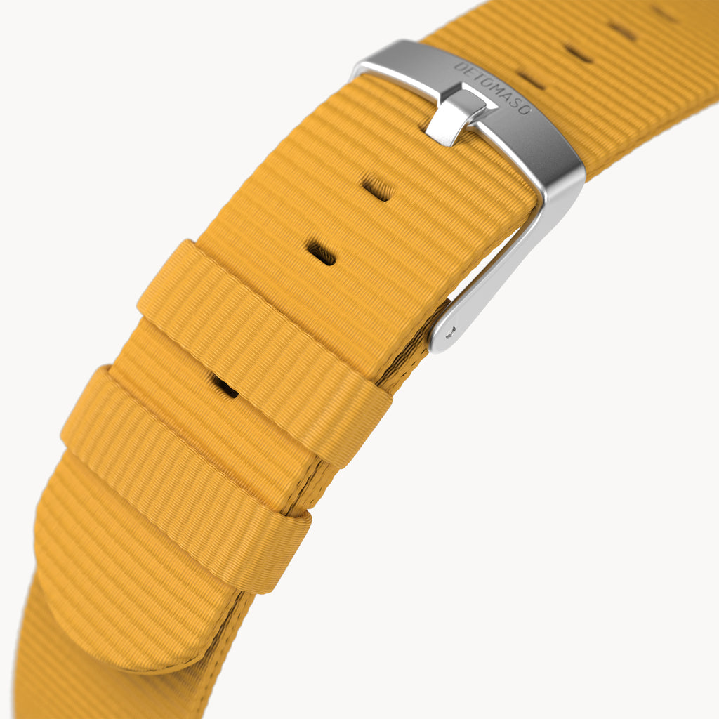 RECYCLED OCEAN PLASTIC STRAP YELLOW - Detomaso Watches