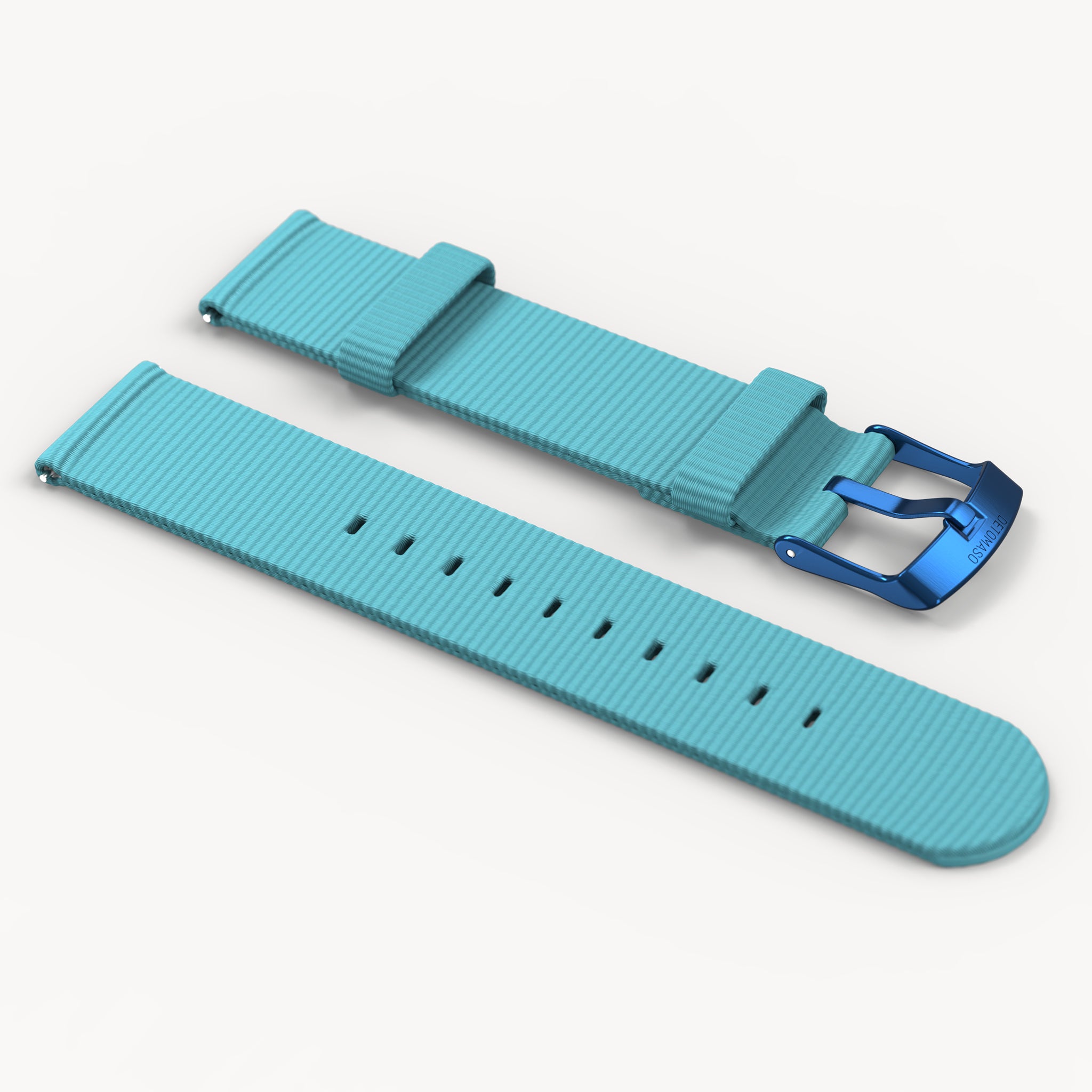 RECYCLED OCEAN PLASTIC STRAP MINTY BLUE - Detomaso Watches