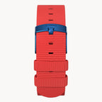 RECYCLED OCEAN PLASTIC STRAP RED - Detomaso Watches